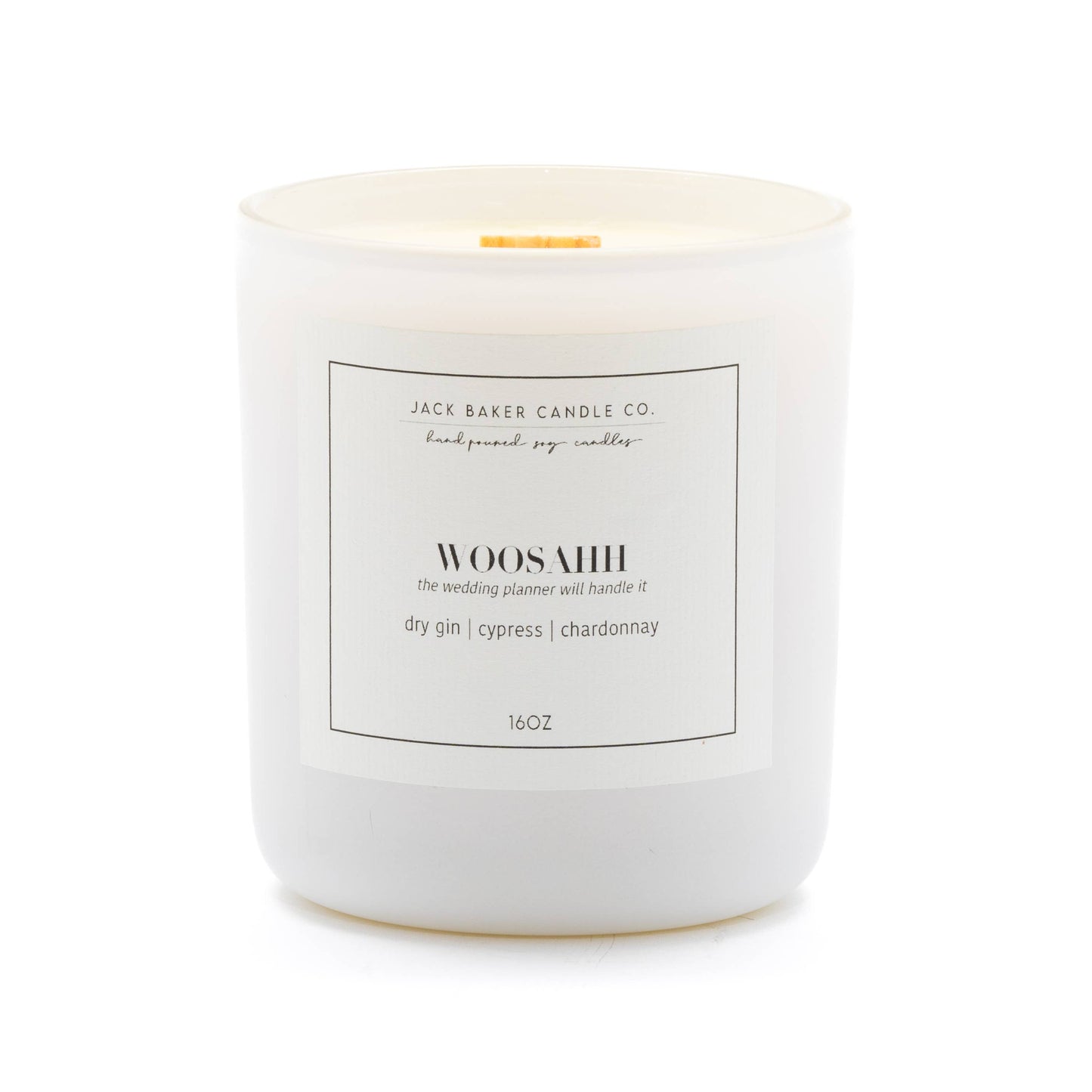 White Linen / Wedding Collection - Woosahh 16 oz