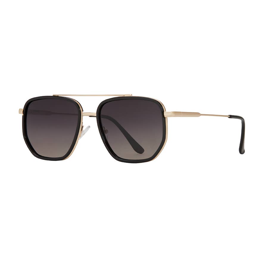 BP10334 - Flynn - Onyx / Matte Gold / Smoke To Brown Pol.