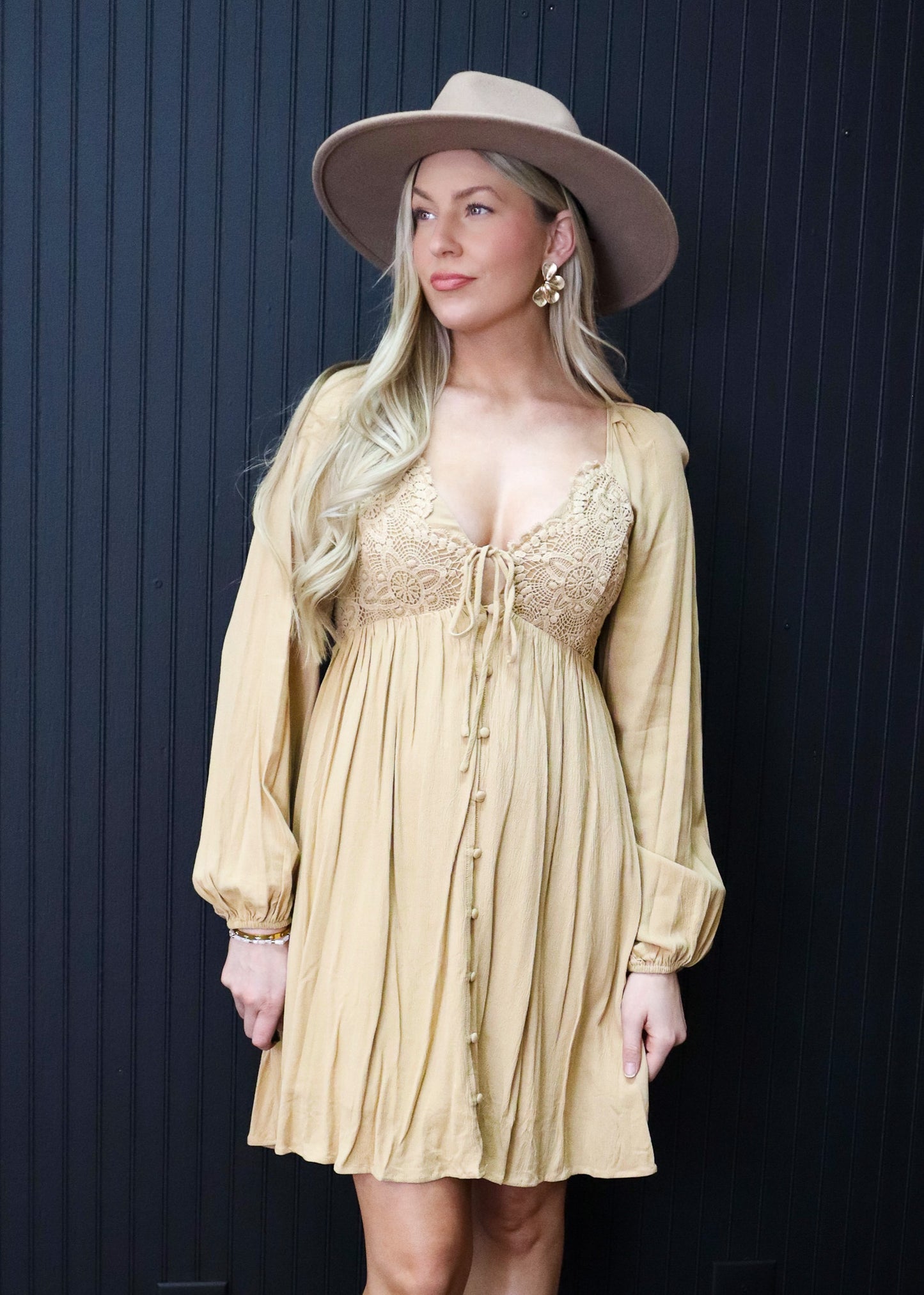 Just What I Needed Babydoll Dress