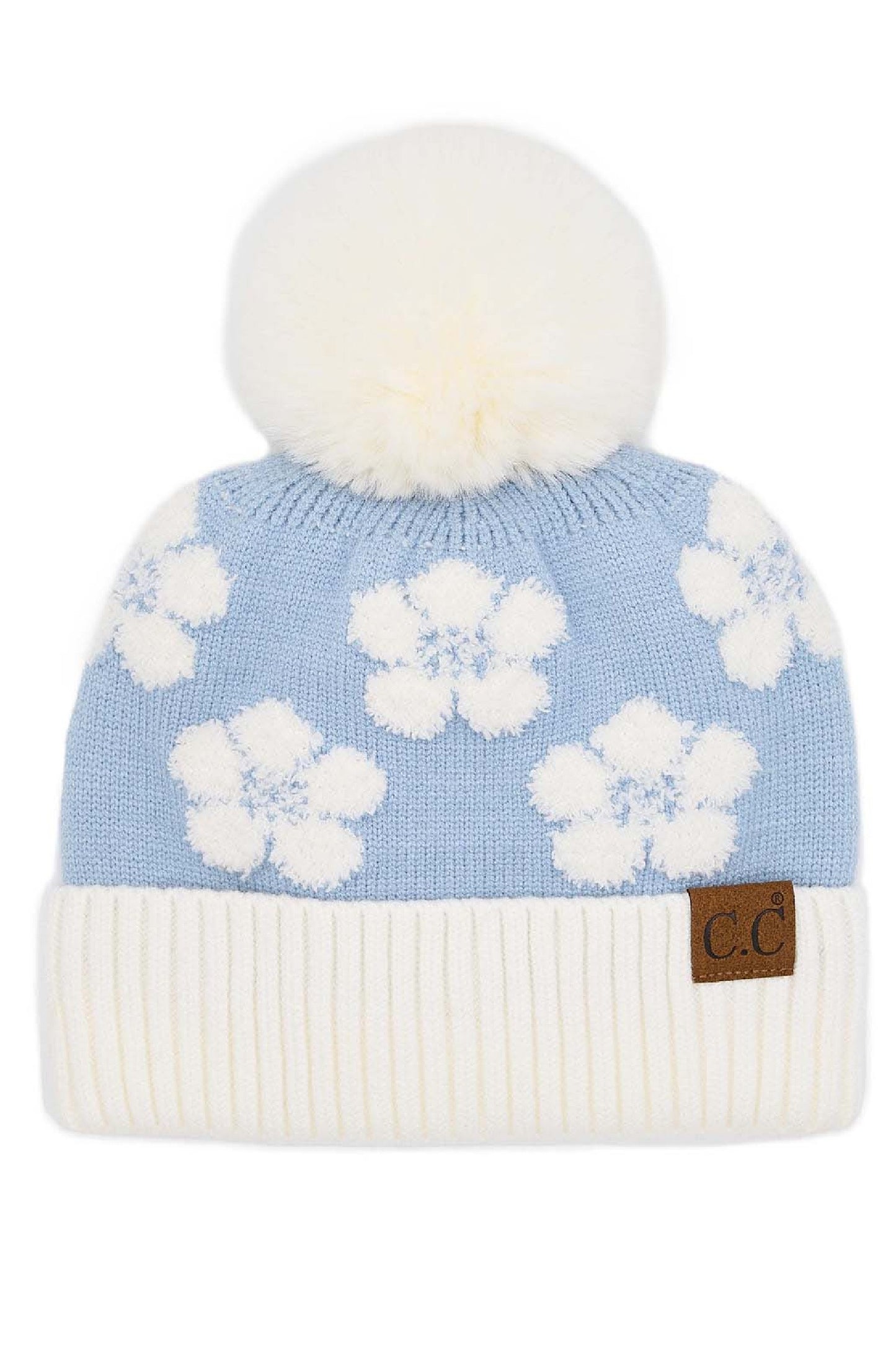 CC Chenille Daisy Beanie