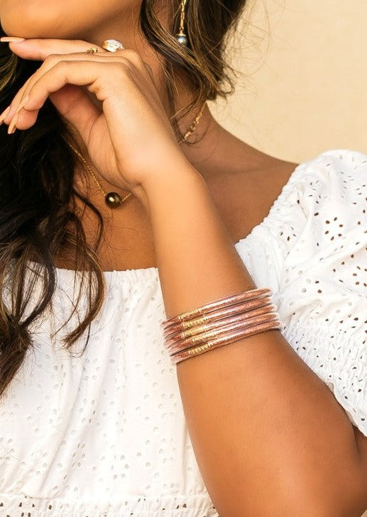 Glitter Jelly Bangle Bracelets