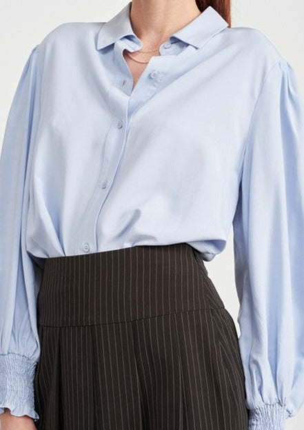Slyvie Classic Button Down Top