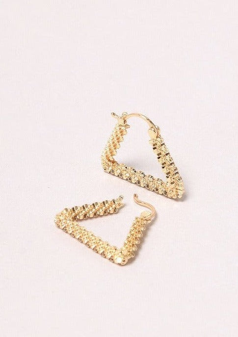 Triangle Plug Earrings
