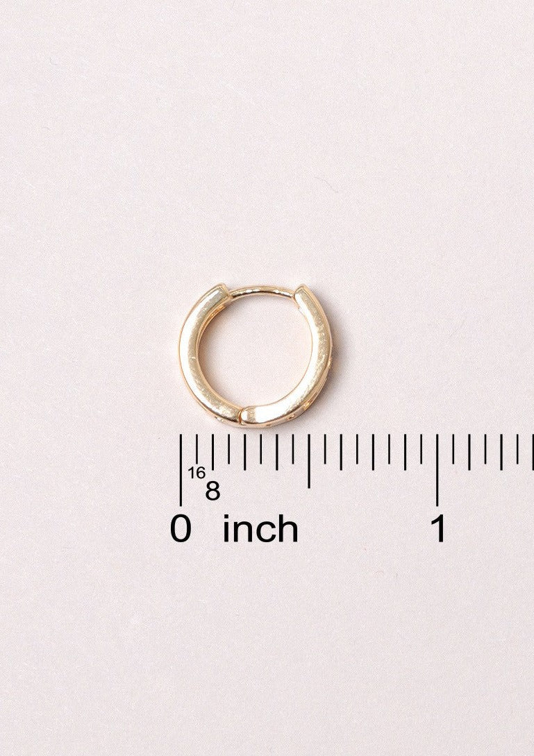 Eve Carved Hoop Earrings