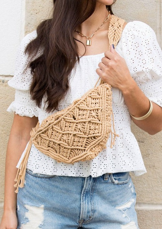 Macrame Sling Bag
