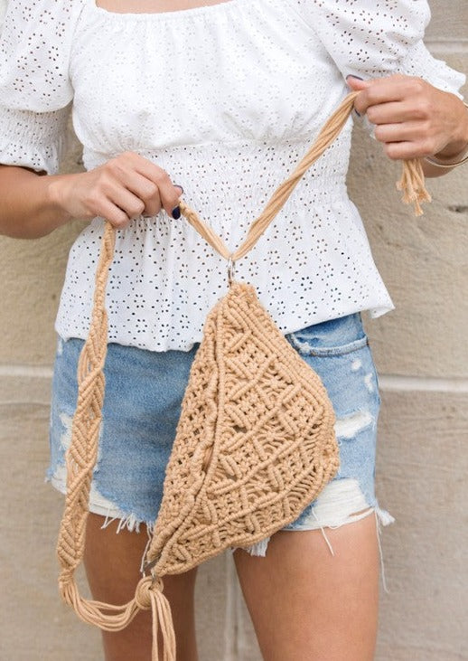 Macrame Sling Bag