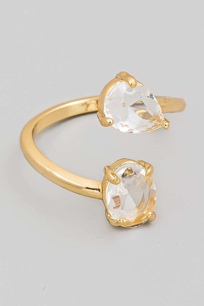 Monroe Stud Open Band Ring