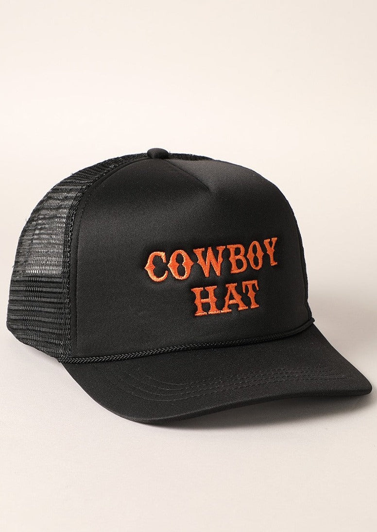 Cowboy Trucker - Black