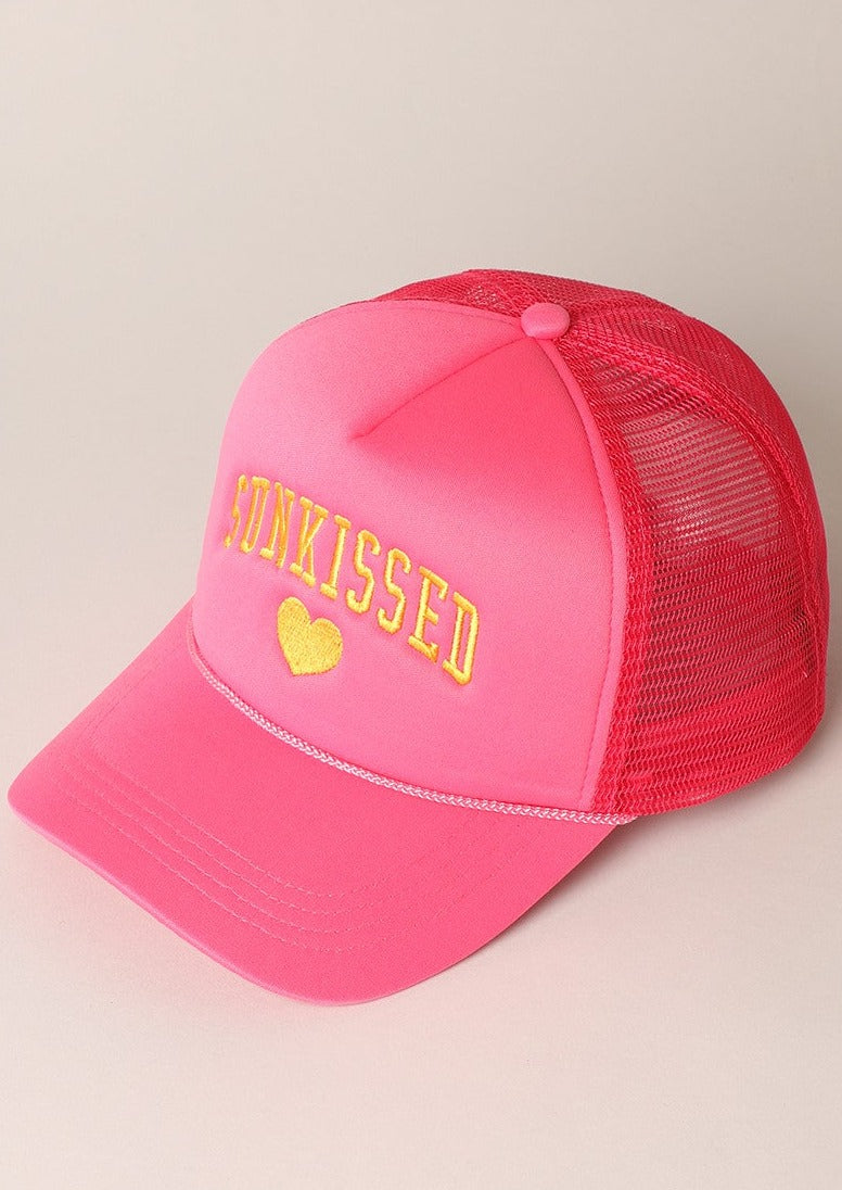 Sunkissed Trucker - Fushia