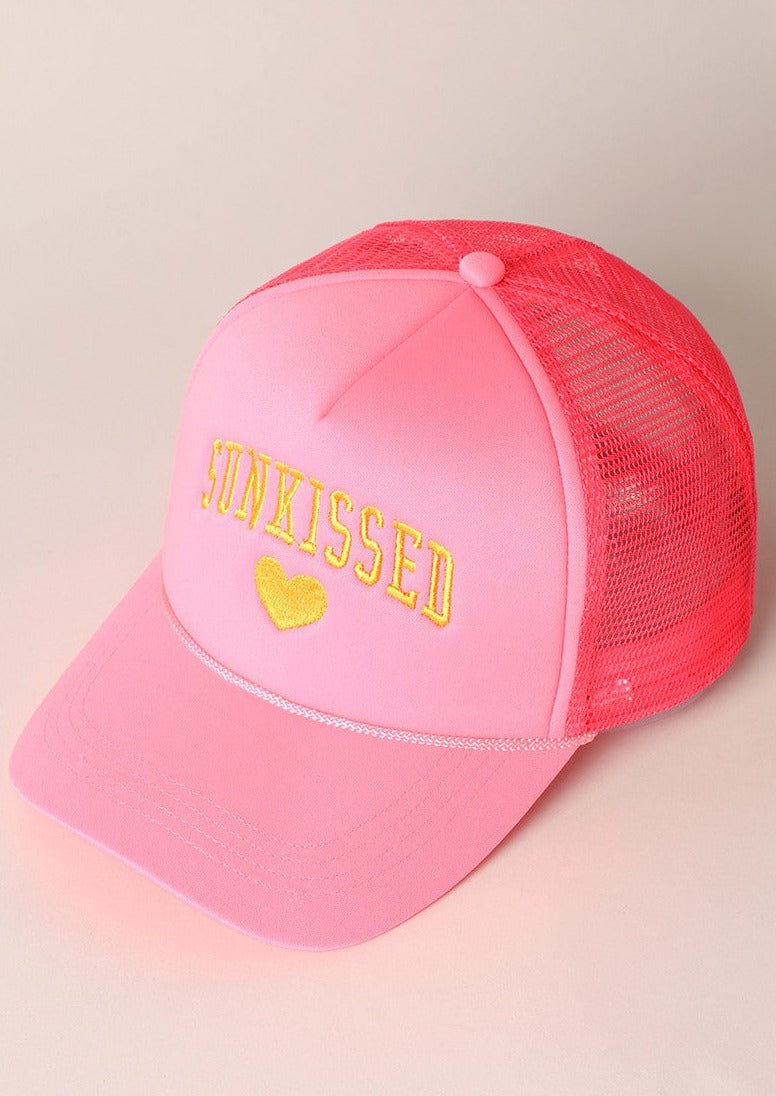 Sunkissed Trucker - Neon Pink
