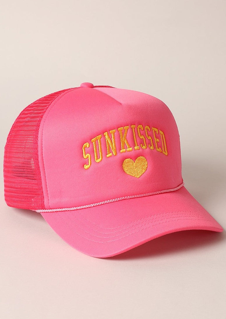 Sunkissed Trucker - Fushia
