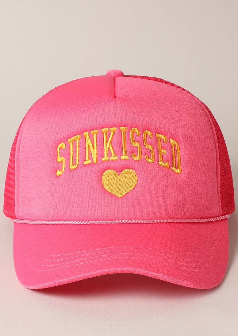 Sunkissed Trucker - Fushia