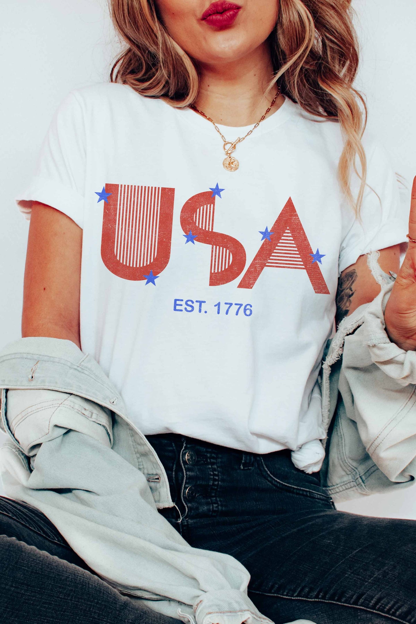 USA 1776 Graphic Tee