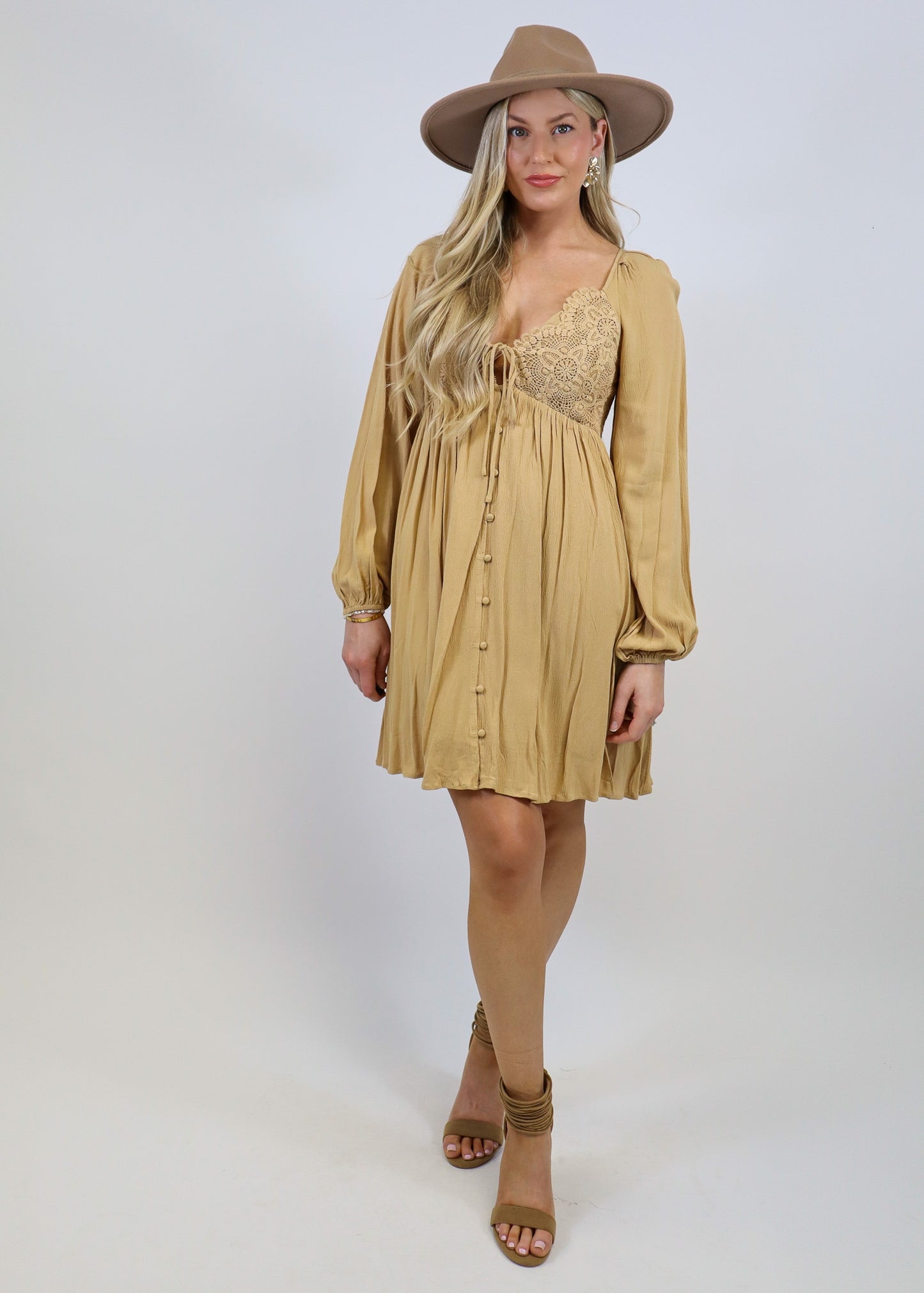 Just What I Needed Babydoll Dress