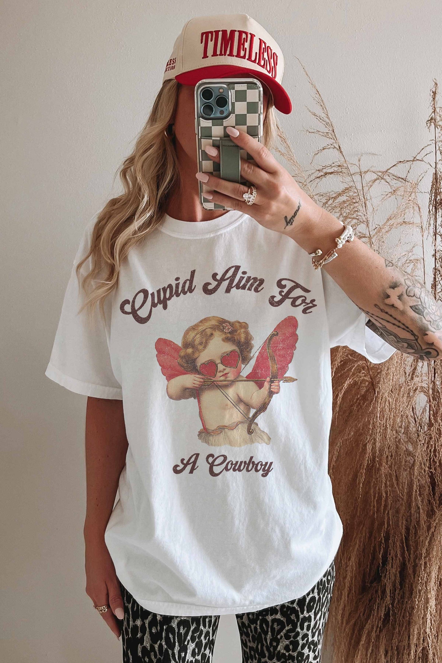 Cupid Aim For A Cowboy Tee