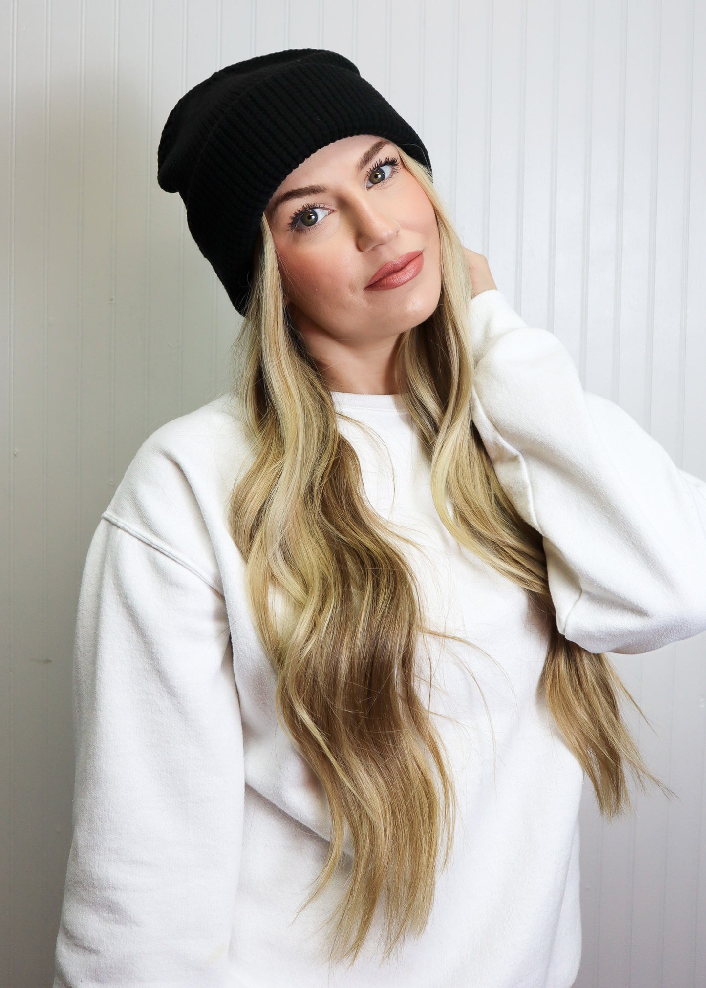 CC Beanie Waffle Knit