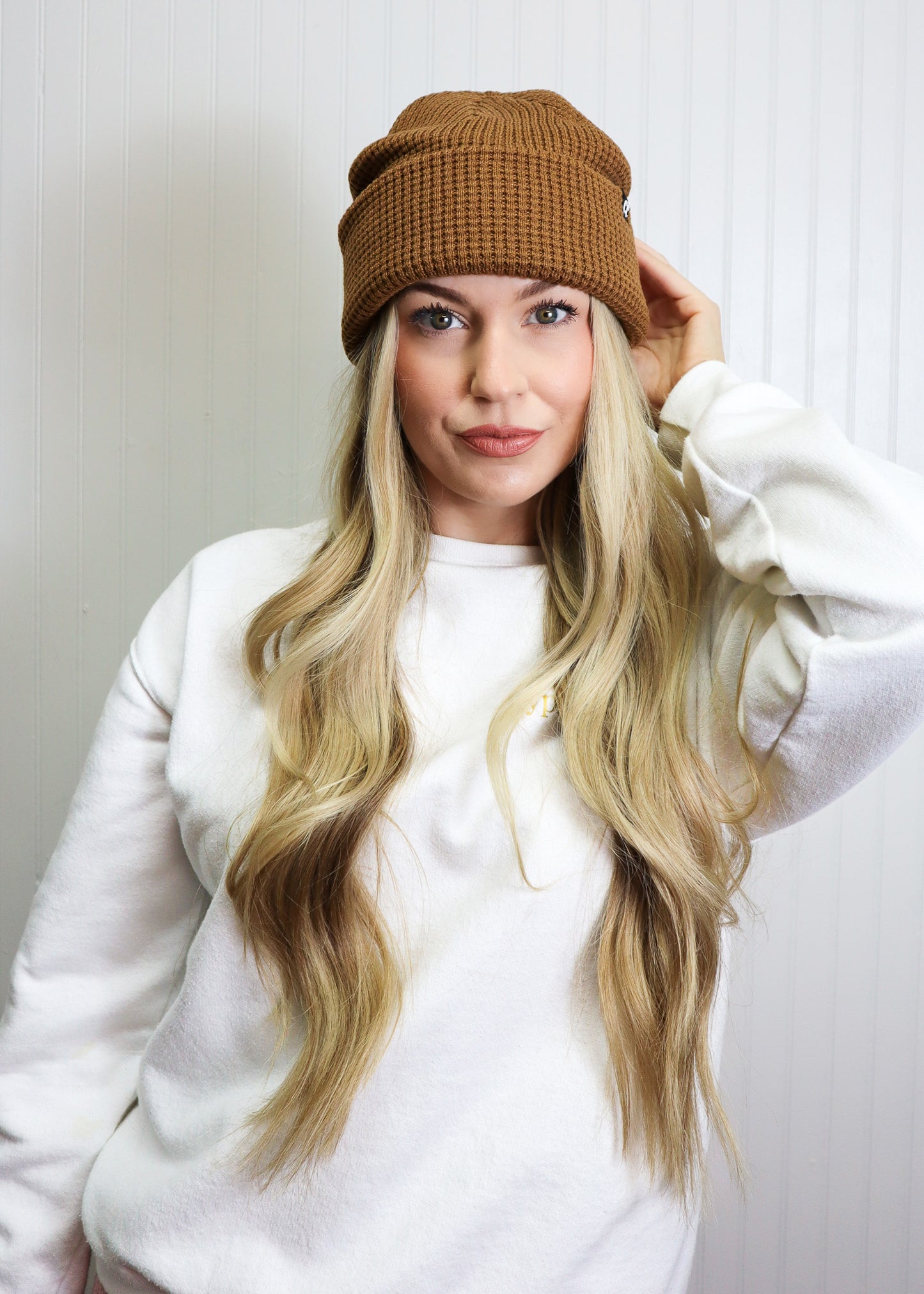 CC Beanie Waffle Knit