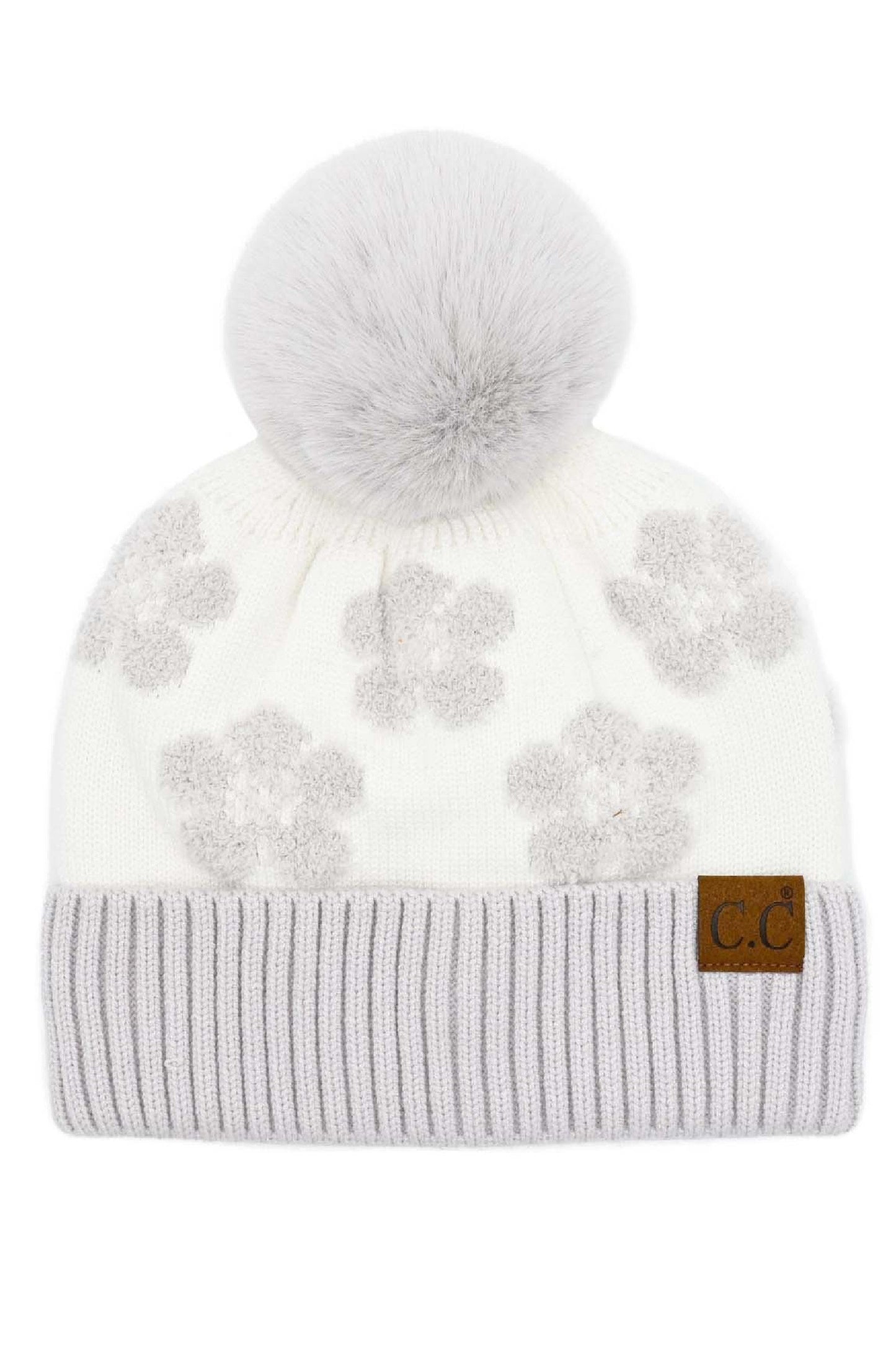 CC Chenille Daisy Beanie