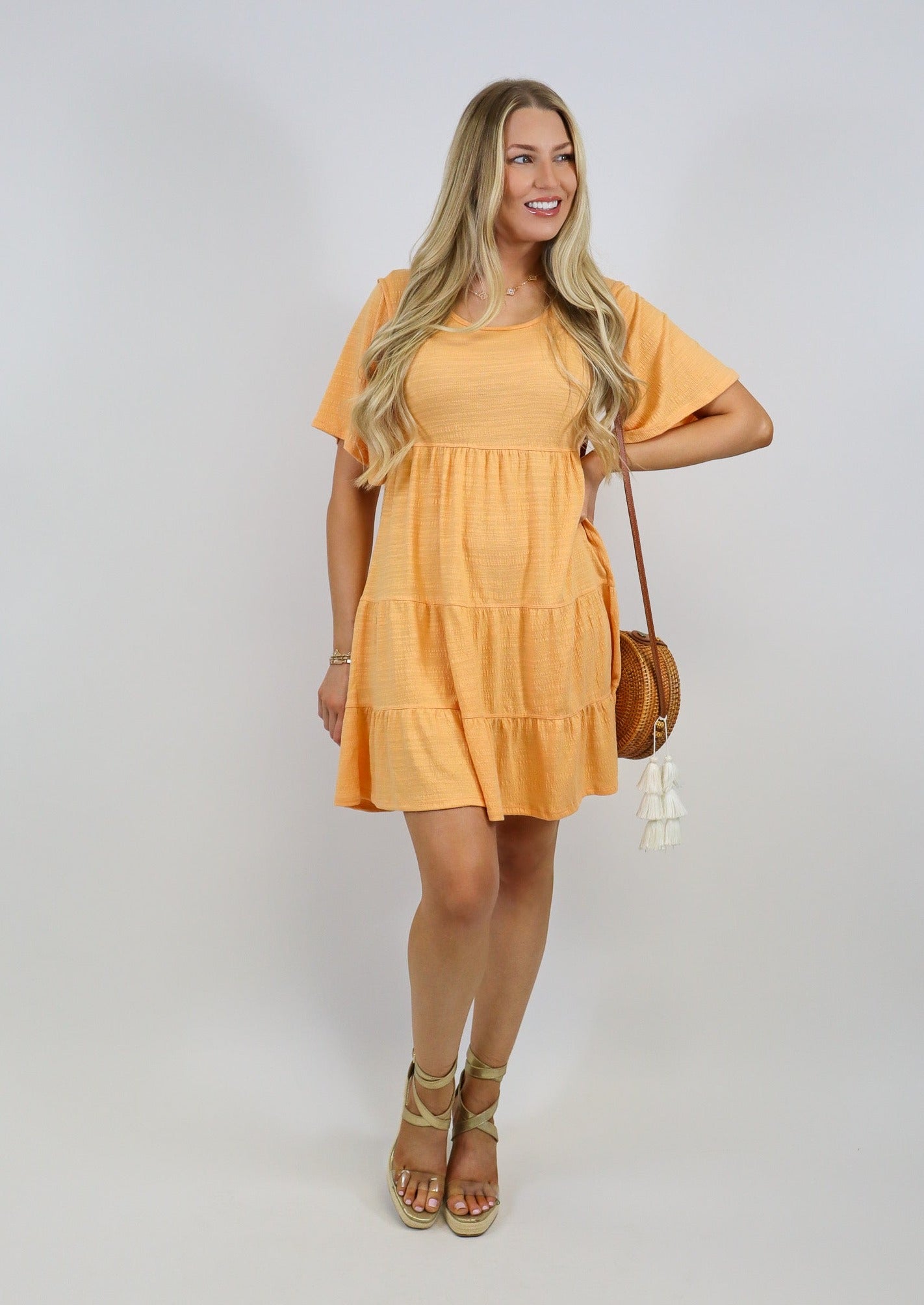 Sweet Sorbet Tiered Dress