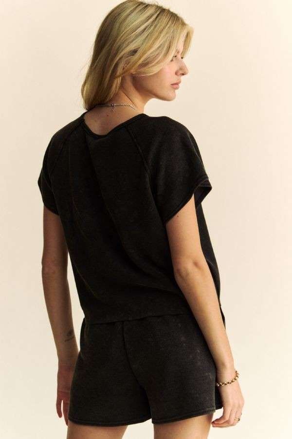 Lex Ash Washed Set - Black