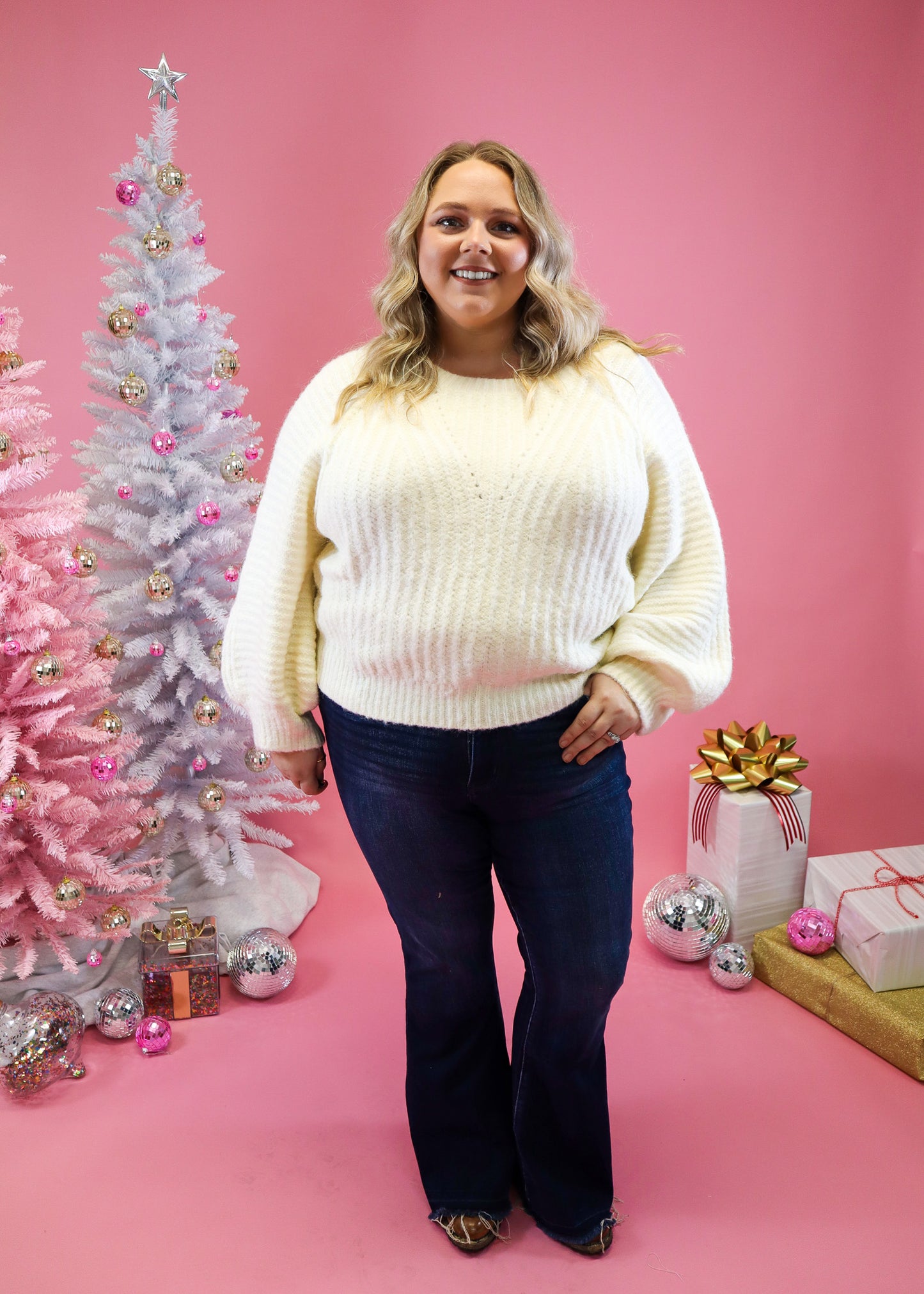 Cozier Than Ever Cream Sweater