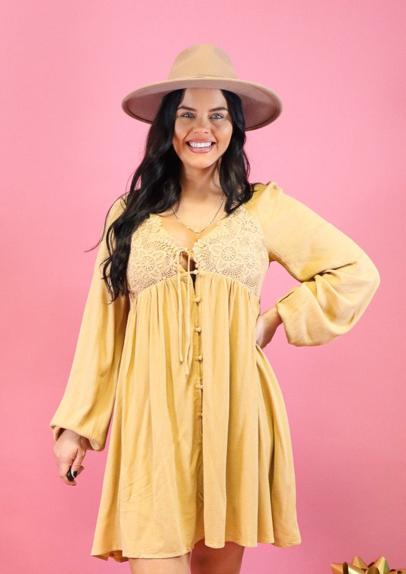 Just What I Needed Babydoll Dress