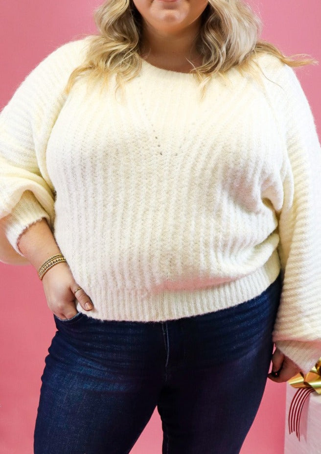 Cozier Than Ever Cream Sweater