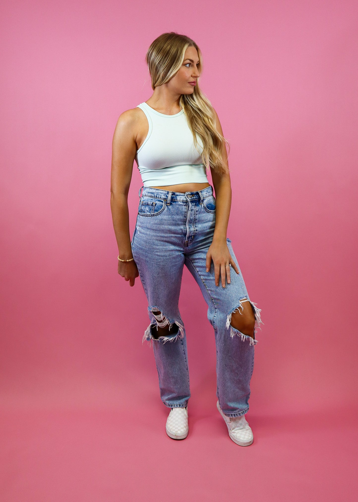 Buttery Soft Ribbed Crop Tank