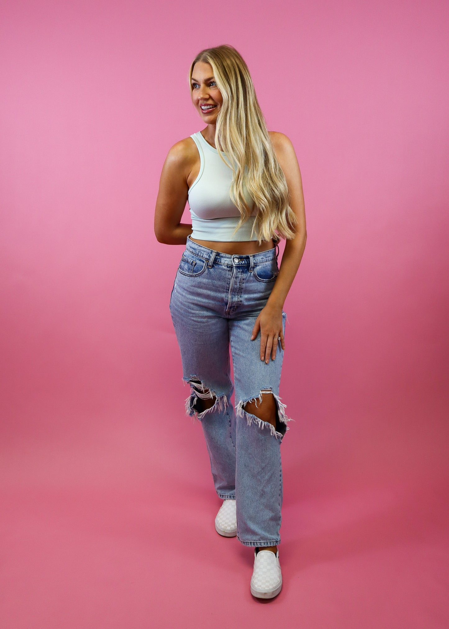 Buttery Soft Ribbed Crop Tank