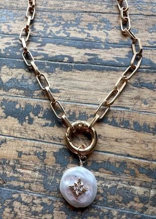 Shelby Pearl Star Necklace