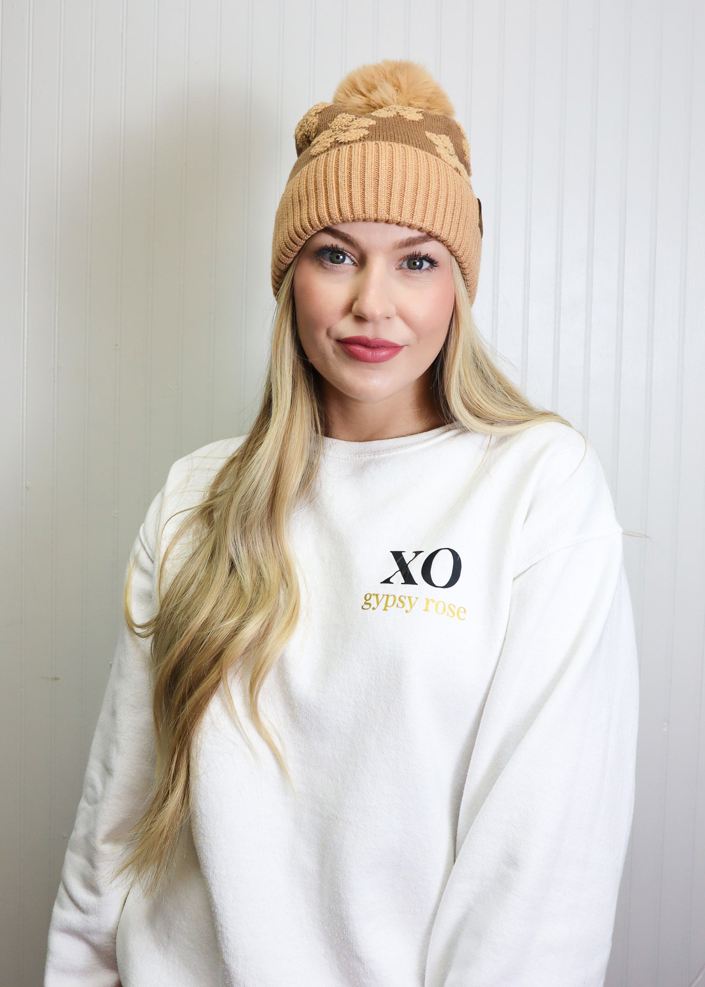 CC Chenille Daisy Beanie