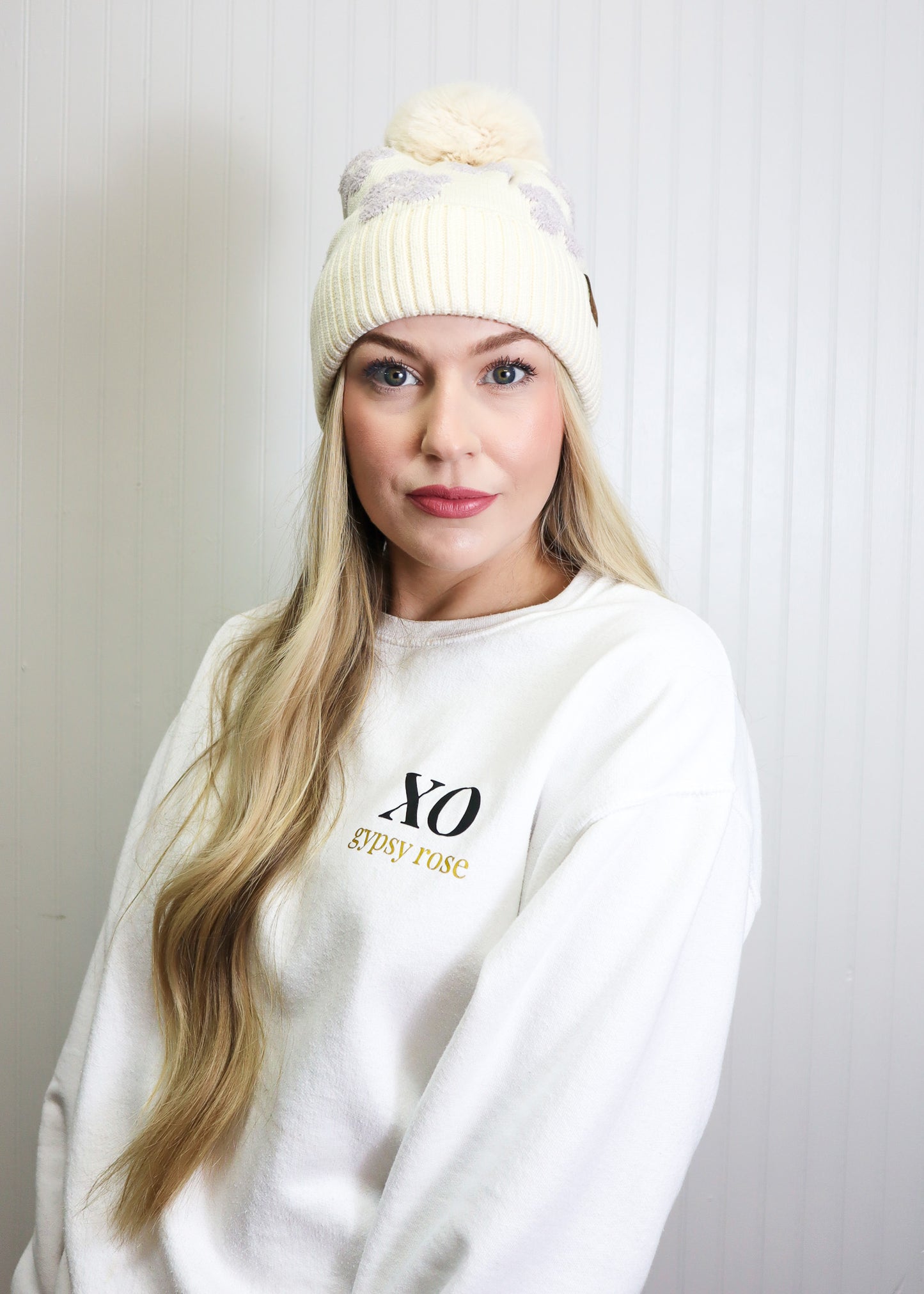 CC Chenille Daisy Beanie