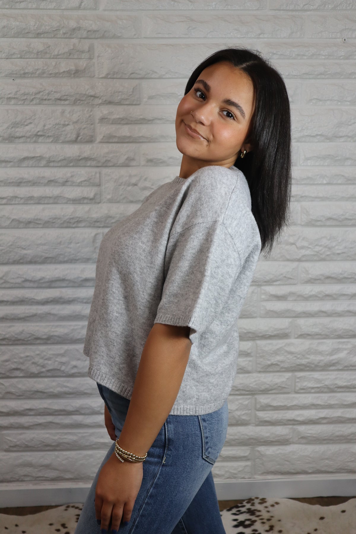 The Marlowe Knit Sweater Top