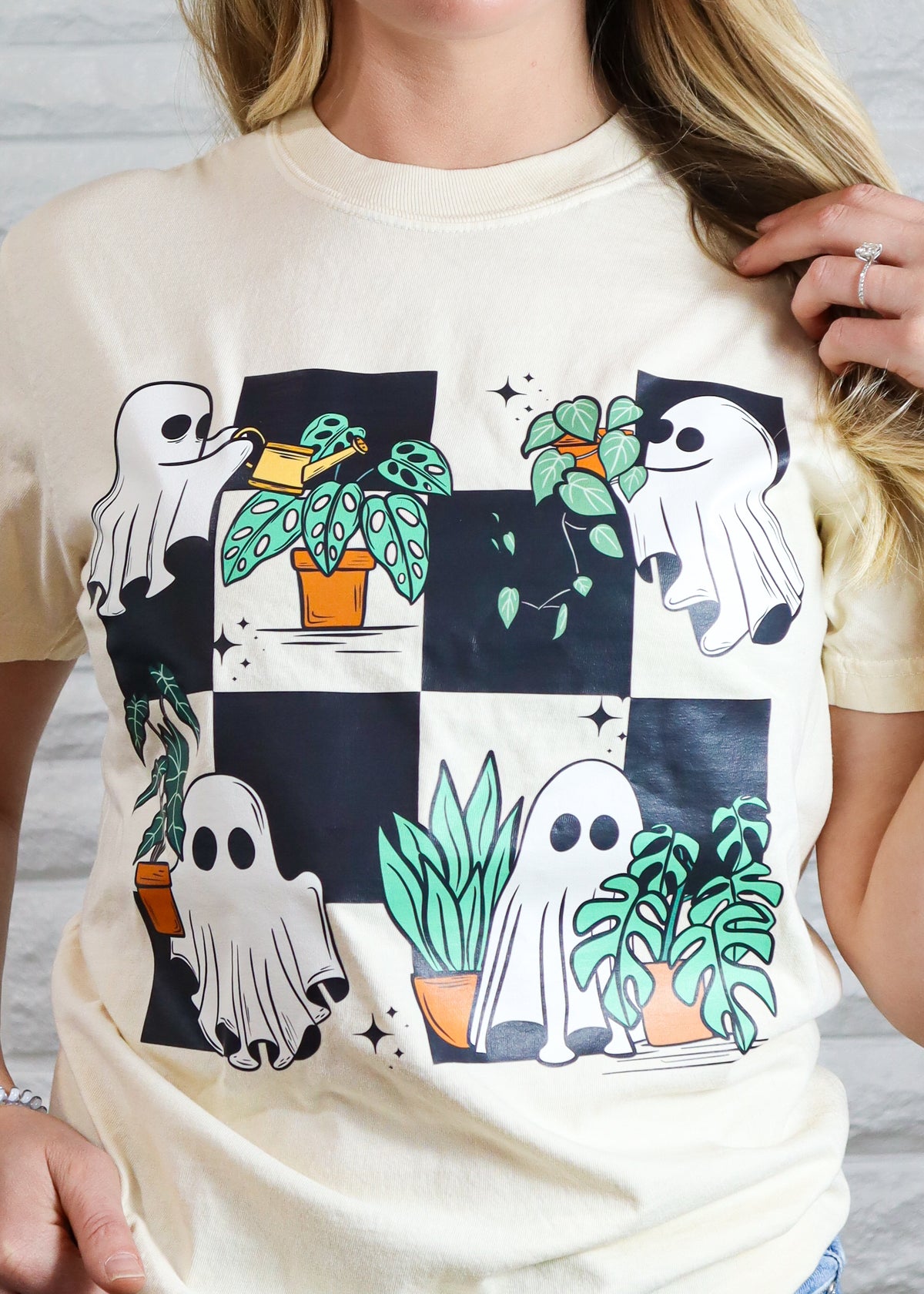 Gardening Ghost Era Tee