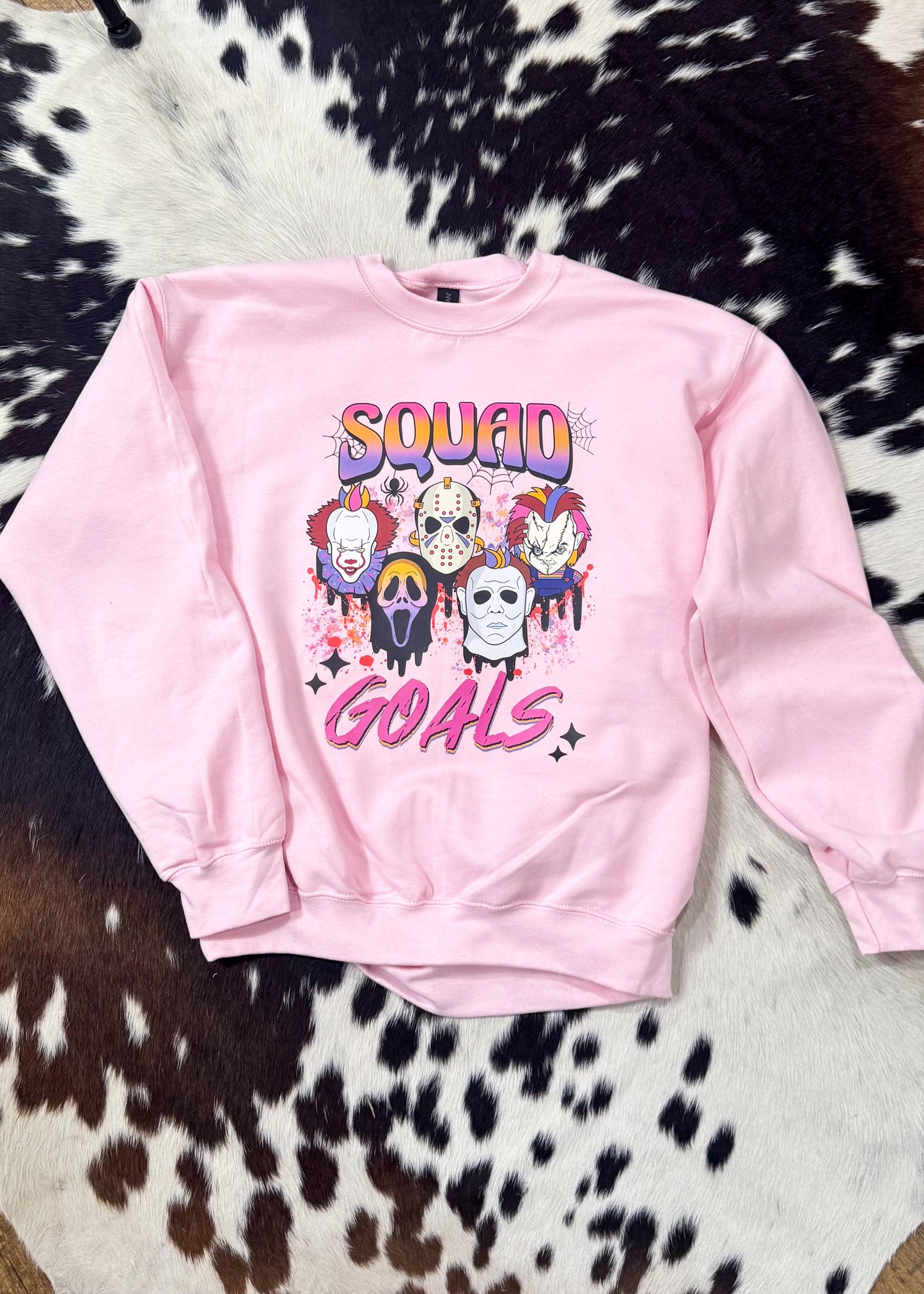 Squad Goals Graphic Sweatshirt