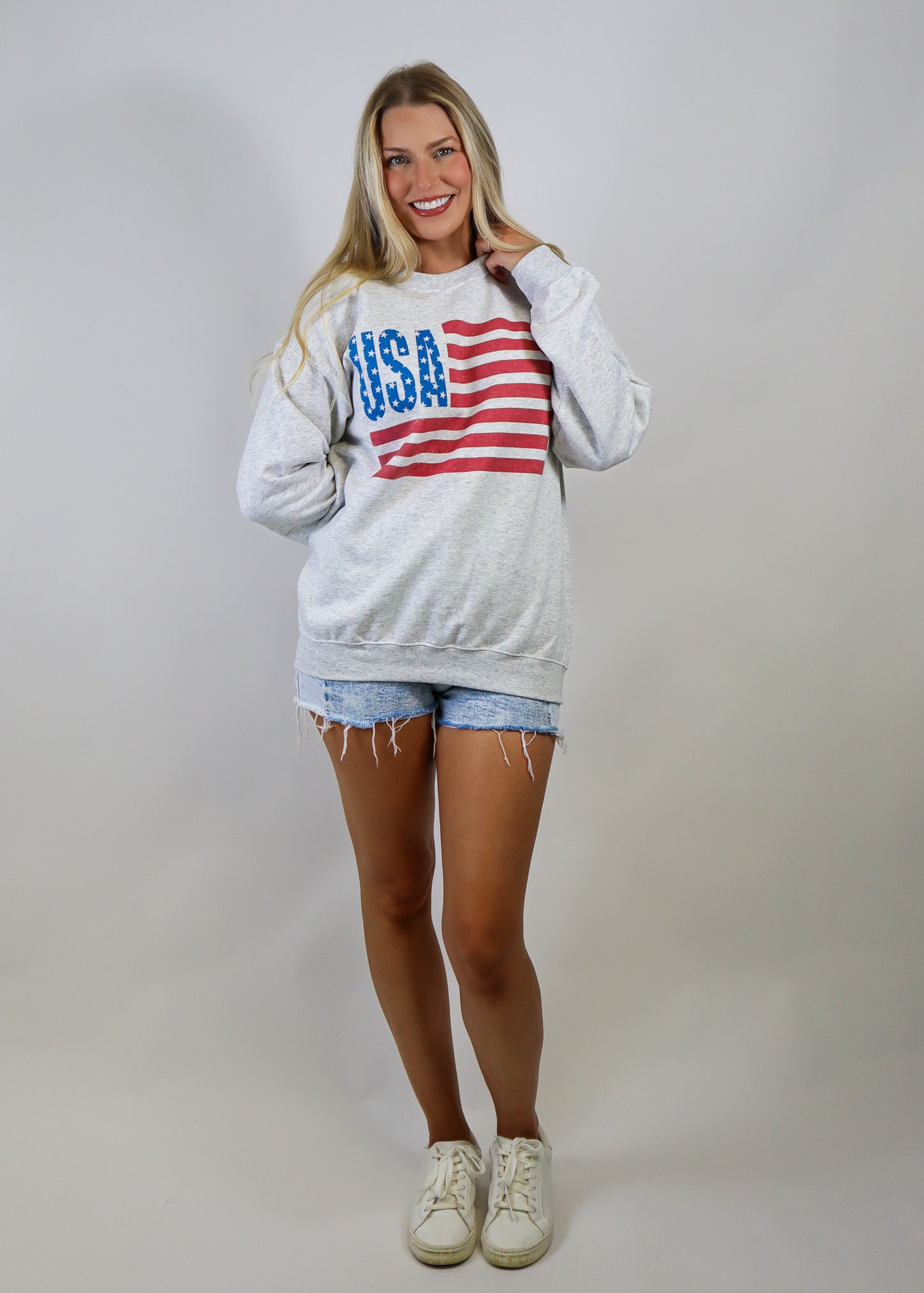 USA Stars + Stripes Sweatshirt