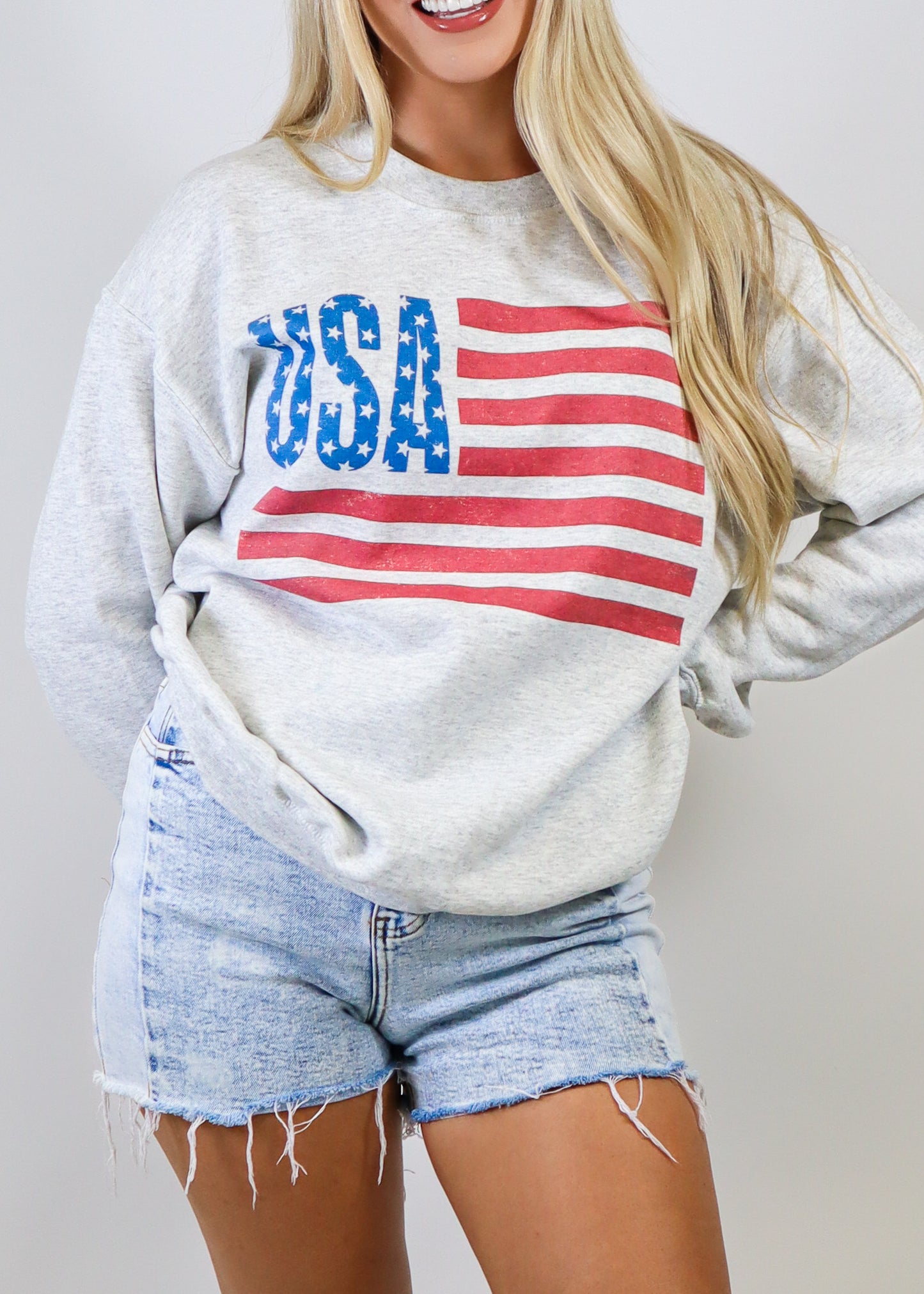 USA Stars + Stripes Sweatshirt