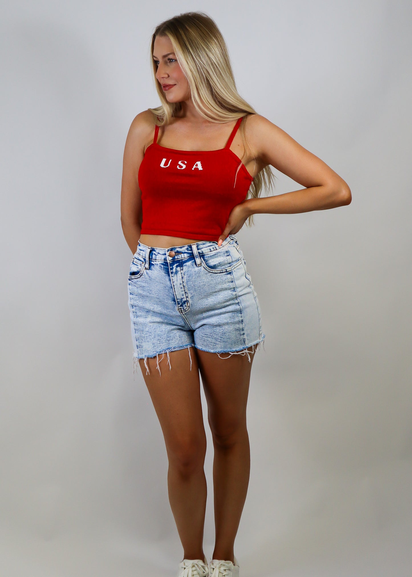 USA Knit Tank Top