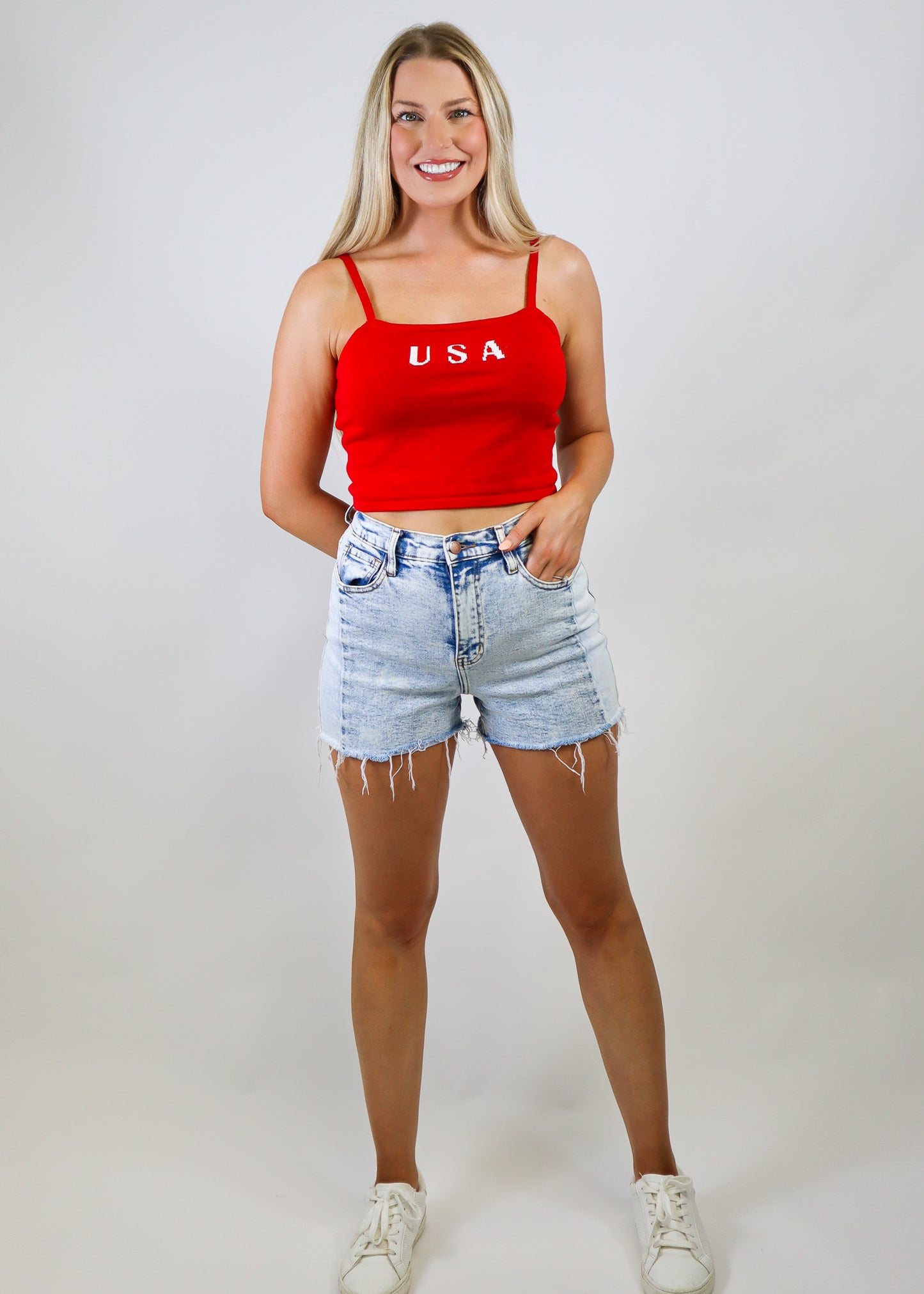 USA Knit Tank Top