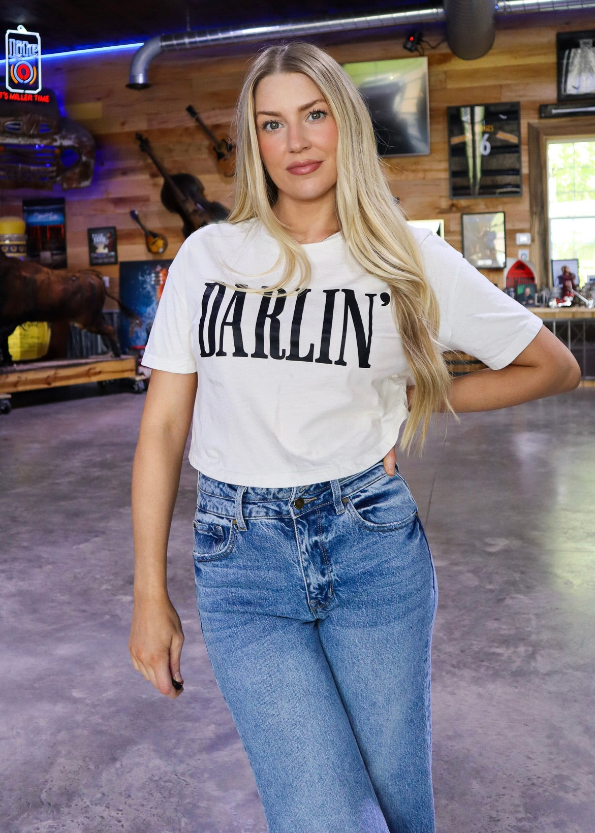 Darlin Boxy Tee