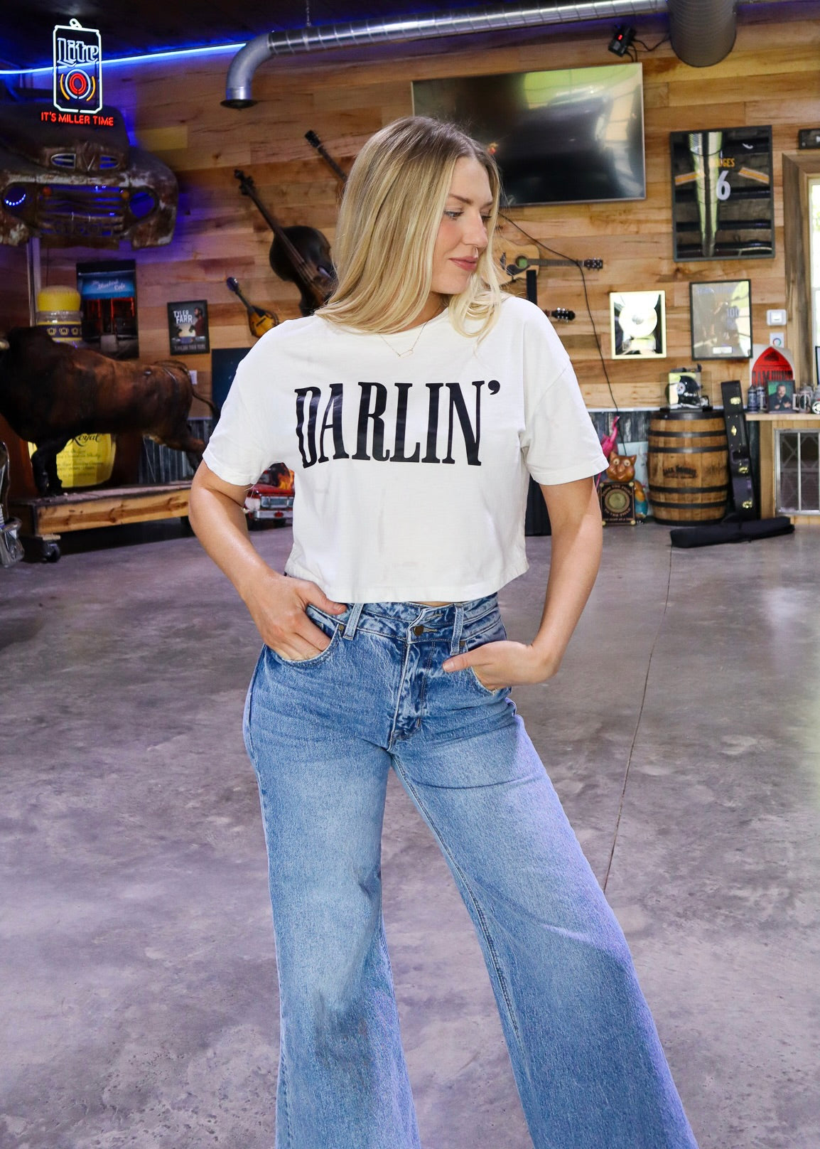 Darlin Boxy Tee