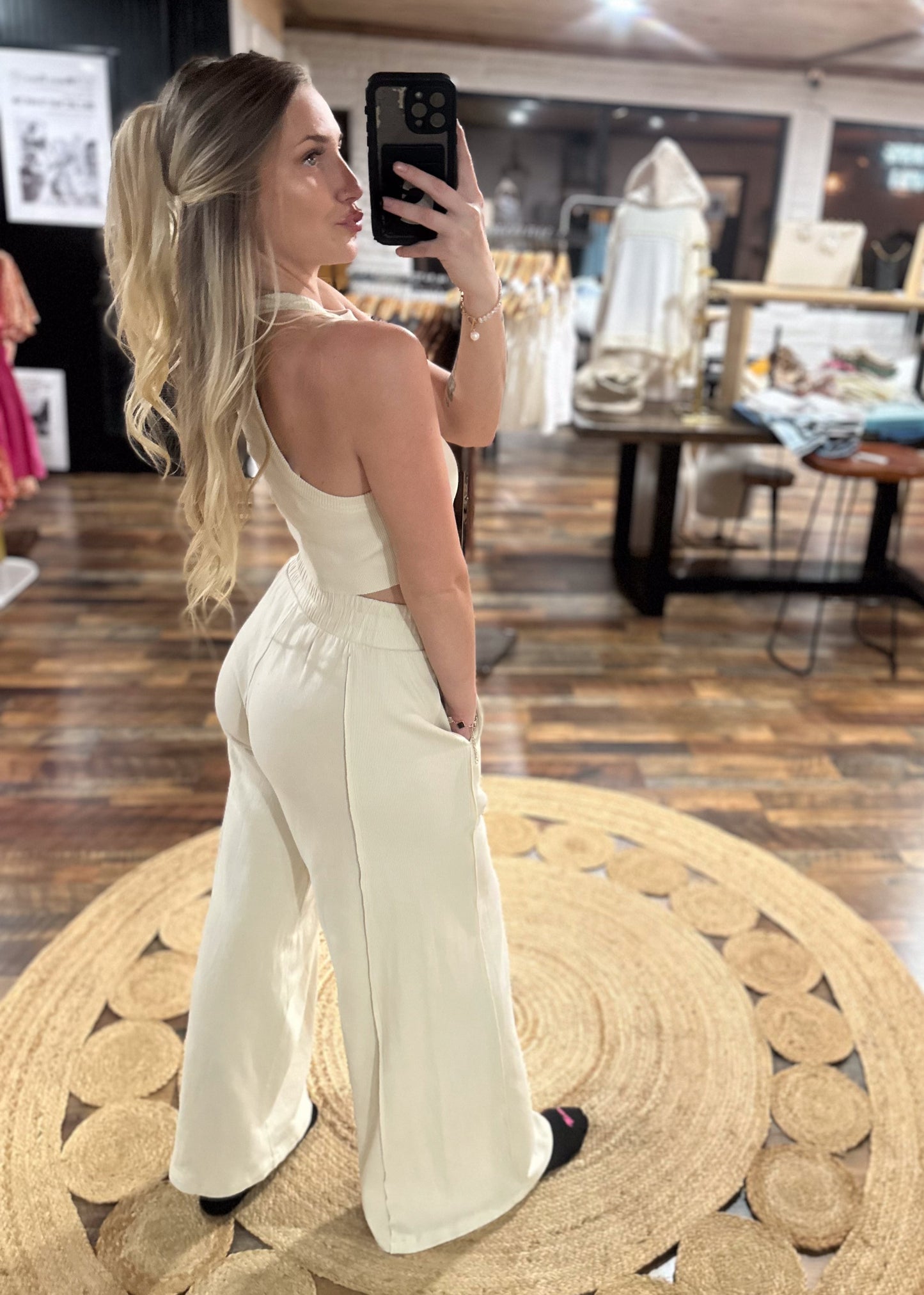 Girl On The Go Halter - Butter