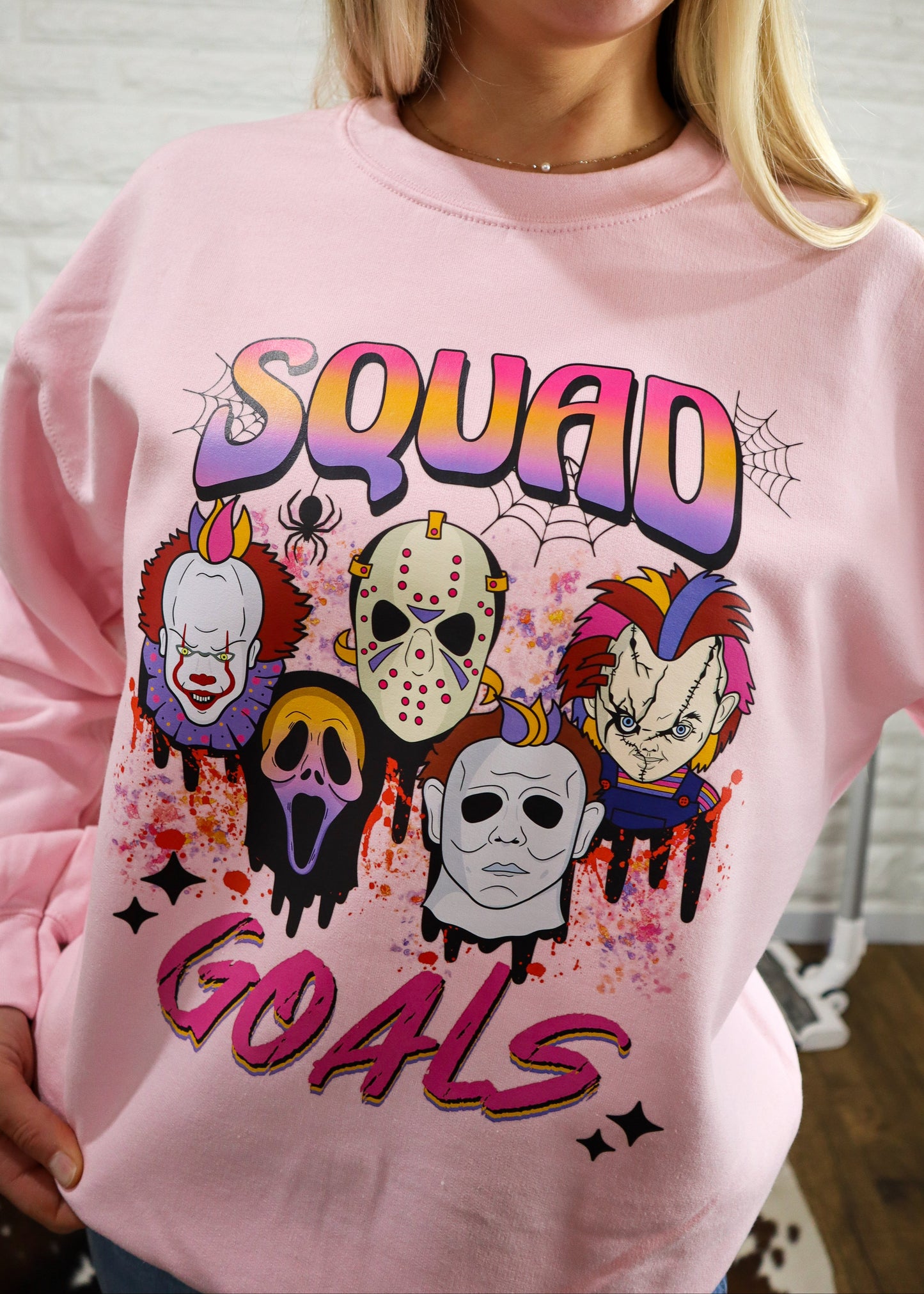 Squad Goals Graphic Sweatshirt