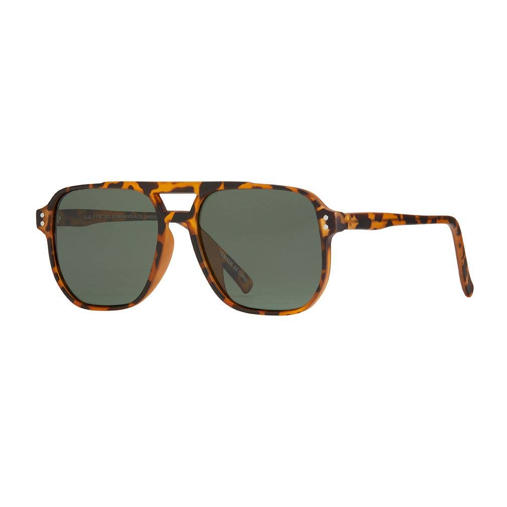 BP19924 - Pedro - Honey Tortoise / Grey-Green Polarized Lens