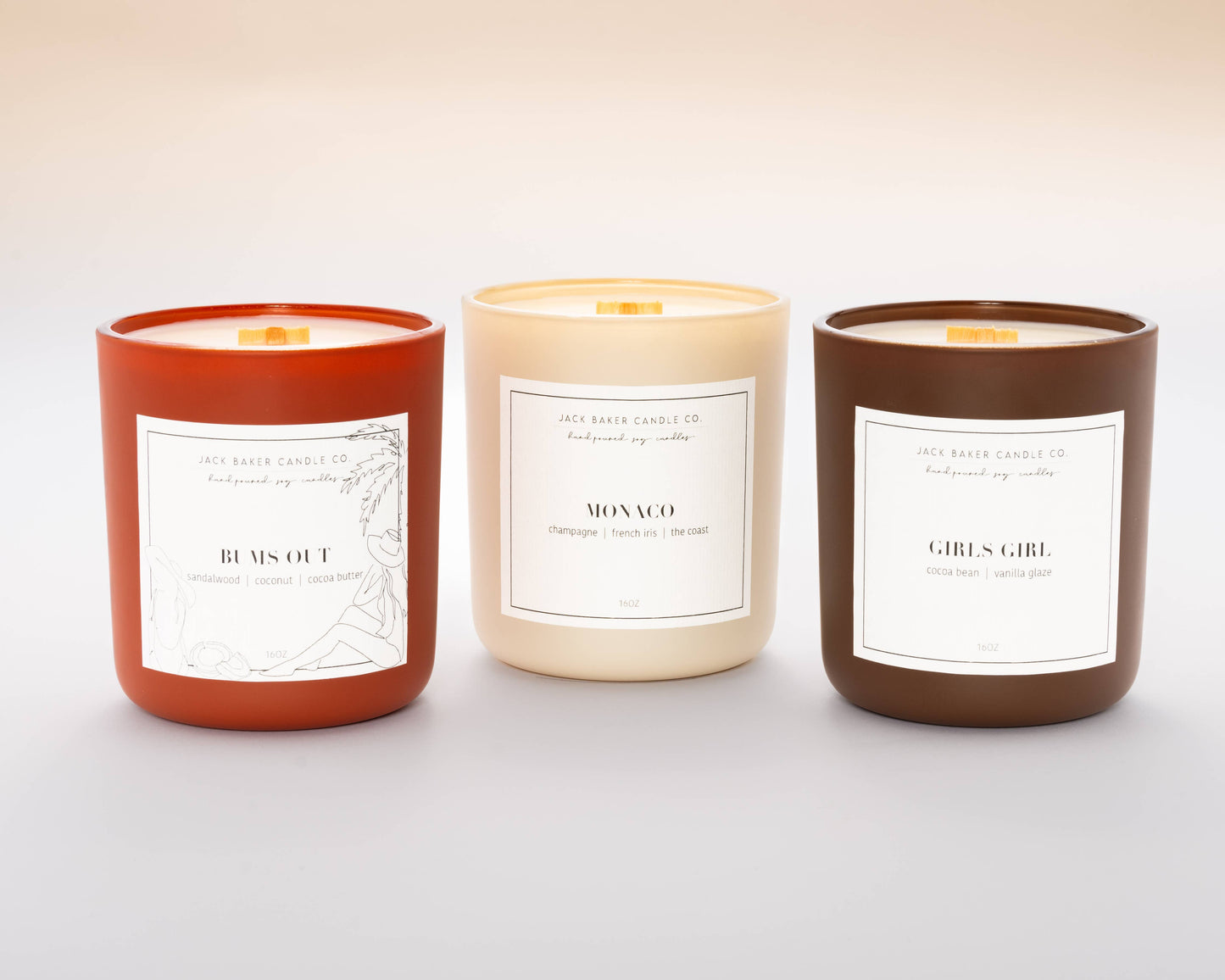 Butter by Jack Baker - Monaco - 16 oz Jar Candle