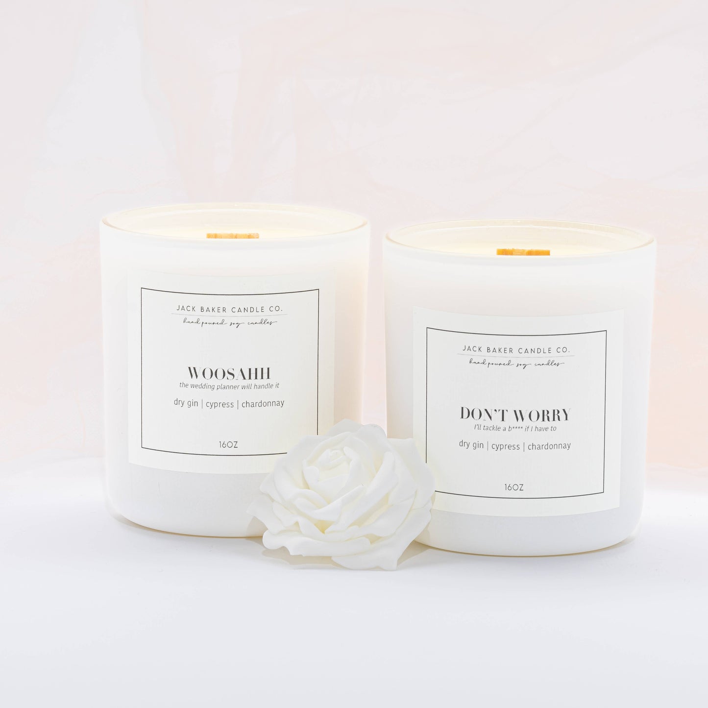 White Linen / Wedding Collection - Don't Worry 16oz