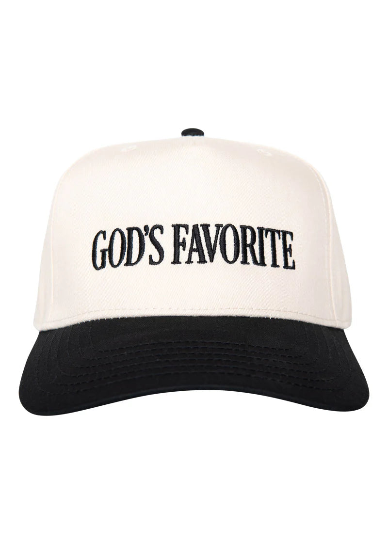 God's Favorite Retro Two-Toned Trucker Hat