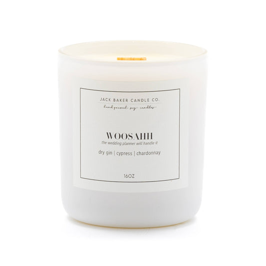 White Linen / Wedding Collection - Woosahh 16 oz