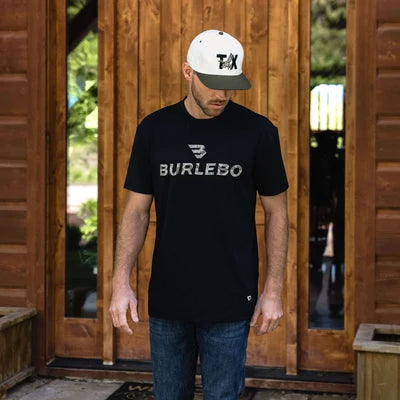 Go To Tee - Black & Classic Deer Camo