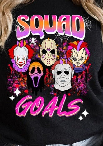 Squad Goals Graphic Sweatshirt